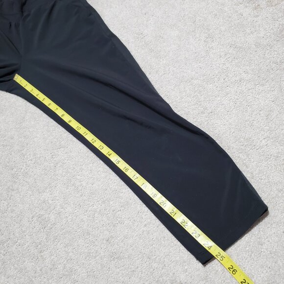 ATHLETA Nolita Slim Tapered Leg Crop Pants Travel Stretch Black Women's 4 x 25" - Picture 15 of 16